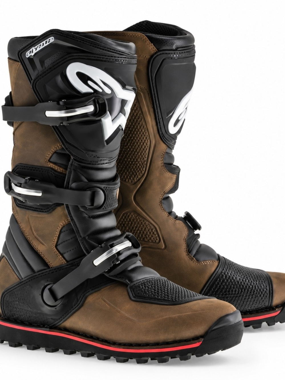 Alpinestars Tech-T Trials Boots Brown Men’s 10